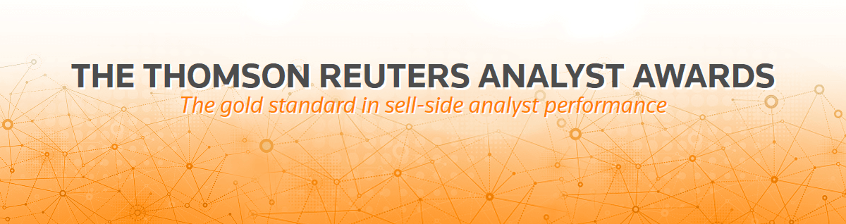 Thomson Reuters Analyst Awards